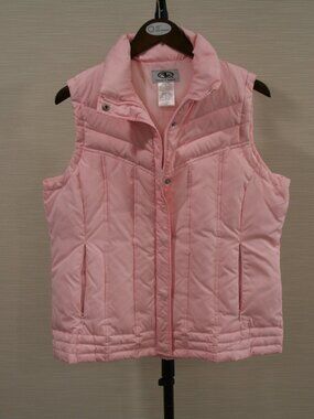 Athletics Works Women's Light Pink Vest/Puffer Size L (12-14)